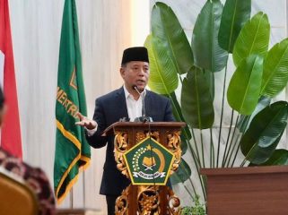 Sekjen Kemenag Kamaruddin Amin tegaskan peran ASN sebagai penjaga keberagamaan umat dan dorong implementasi ekoteologi serta pemberdayaan ekonomi umat. Foto: kemenag.go.id