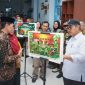 Pelajar Yogyakarta dan Ceko gelar pameran lukisan Sister City di SMPN 16 Yogyakarta. Kolaborasi lintas negara pererat hubungan lewat seni. foto: Warta.jogjakota.go.id