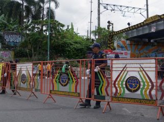 Pemkot Yogyakarta mulai mengatur lalu lintas di Kleringan imbas kondisi Jembatan Kewek yang rapuh. Jembatan akan dibangun ulang pada 2026 dengan anggaran Rp19 miliar. Foto: warta.jogjakota.go.id