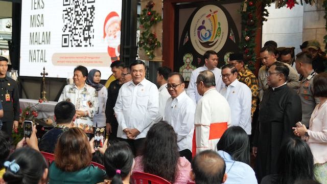 Menko PMK Pratikno sampaikan pesan Natal 2025, tekankan solidaritas dan kehadiran negara bagi masyarakat terdampak bencana di Indonesia. Foto: infopublik.id