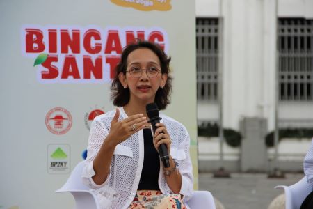 GKR Bendara menegaskan pentingnya wellness berbasis budaya di Malioboro Culture Vibes 2025 dan mengajak masyarakat kembali pada kearifan lokal Yogyakarta. foto: Istimewa