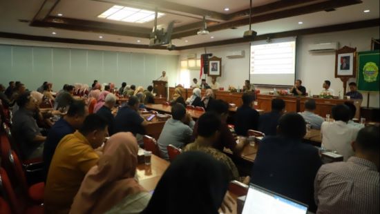 Kick-off Pelaporan 2025, Bupati Bantul tekankan pentingnya data valid dan terukur untuk laporan kinerja dan keuangan yang akuntabel. foto: Dok Bantulkab.go.id