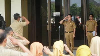 Awali 2026, Wabup Gunungkidul Joko Parwoto tekankan penguatan kinerja, integritas ASN, dan pelayanan publik yang humanis. foto: Dok Gunungkidulkab.go.id