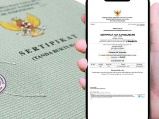 Ilustrasi sertifikat tanah. Foto : Istimewa