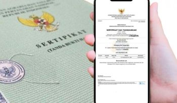 Ilustrasi sertifikat tanah. Foto : Istimewa