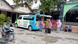 Mobil Pajak PBB Keliling hadir di Singosaren Imogiri, mudahkan bayar pajak dan sosialisasikan pajak gratis lahan pertanian basah 2026. foto: Istimewa