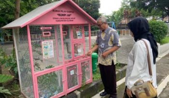 DLH Sleman kembangkan Rumpi ah di Kapanewon Depok sebagai fasilitas pilah botol plastik untuk kurangi sampah plastik sekali pakai. foto: Istimewa